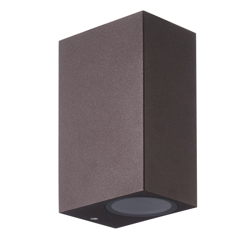 Mantra Kandanchu Aplique exterior GU10 2 Luces IP54 marrón 7471