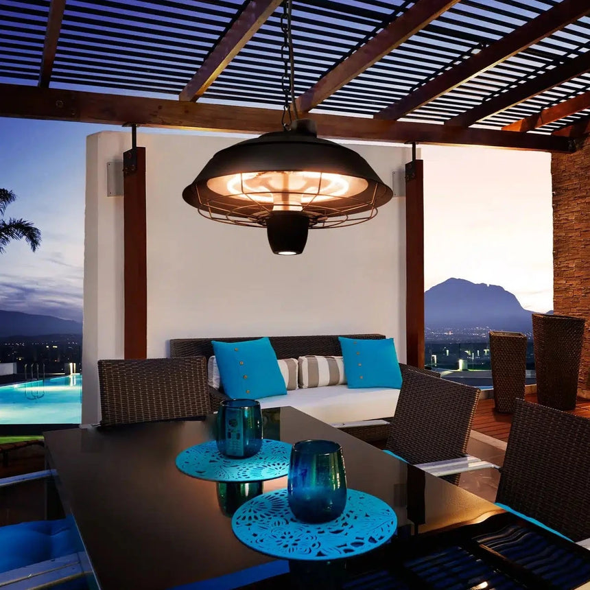 Schuller Heat Vintage Estufa terraza eléctrica colgante 1500W 747158