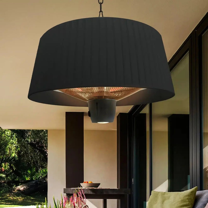 Schuller Heat I Hanging Electric Patio Heater Black 747288
