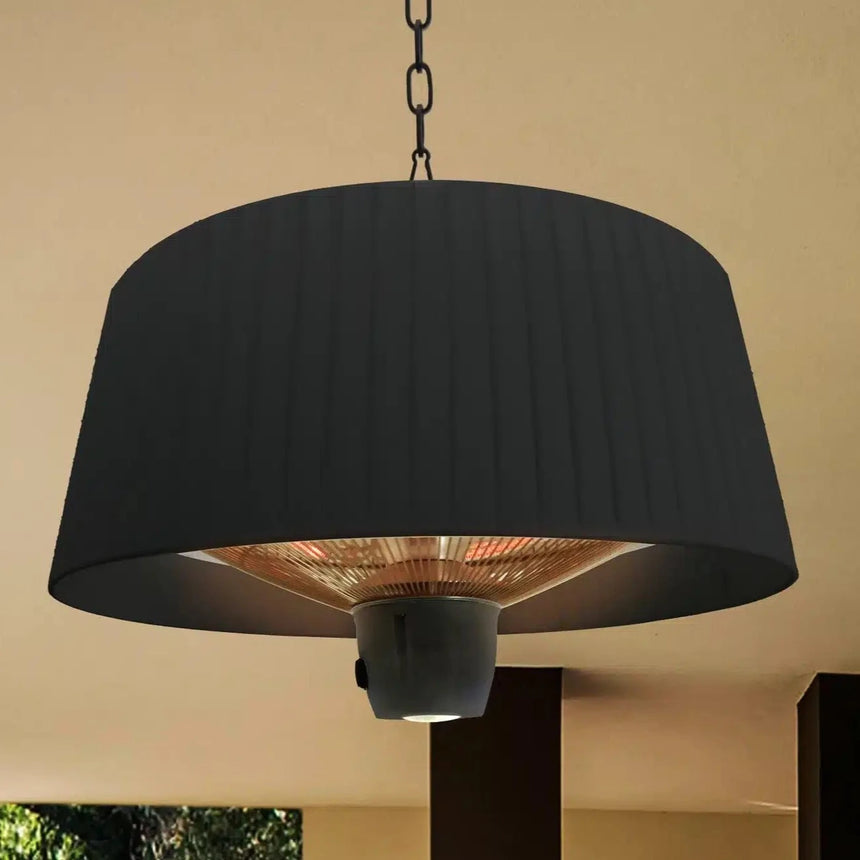 Schuller Heat I Hanging Electric Patio Heater Black 747288