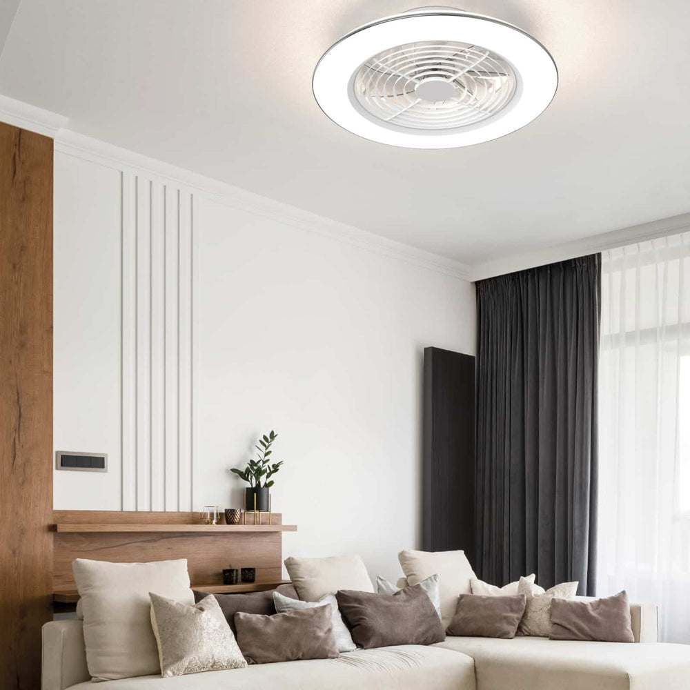 Mantra Alisio XL Plafón LED Ventilador blanco 7490