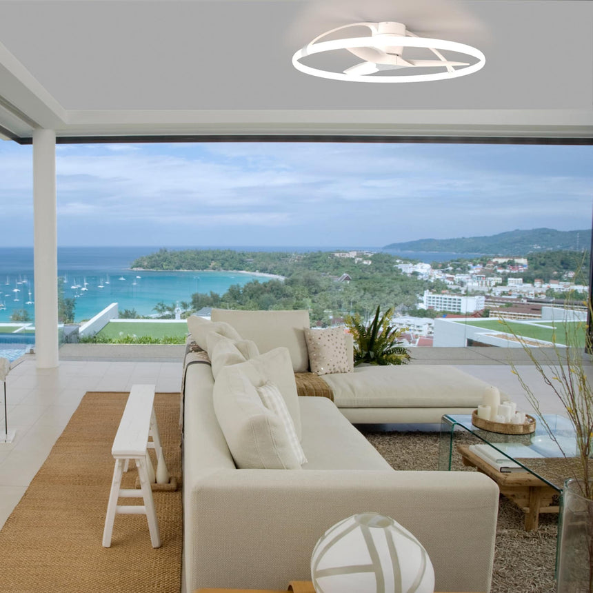 Mantra Nepal LED Ceiling Fan White 7530