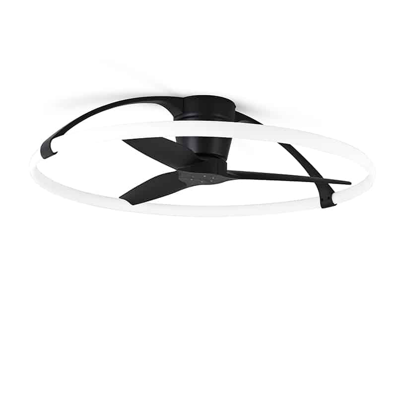 Mantra Nepal Plafón LED Ventilador negro 7531