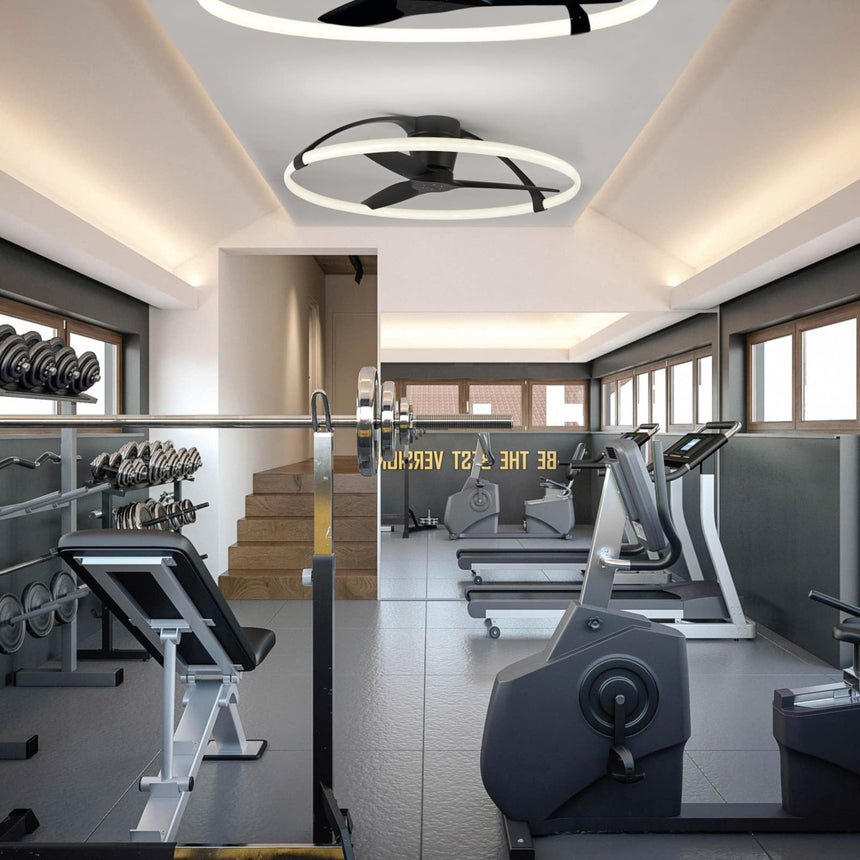 Mantra Nepal LED Ceiling Fan Black 7531