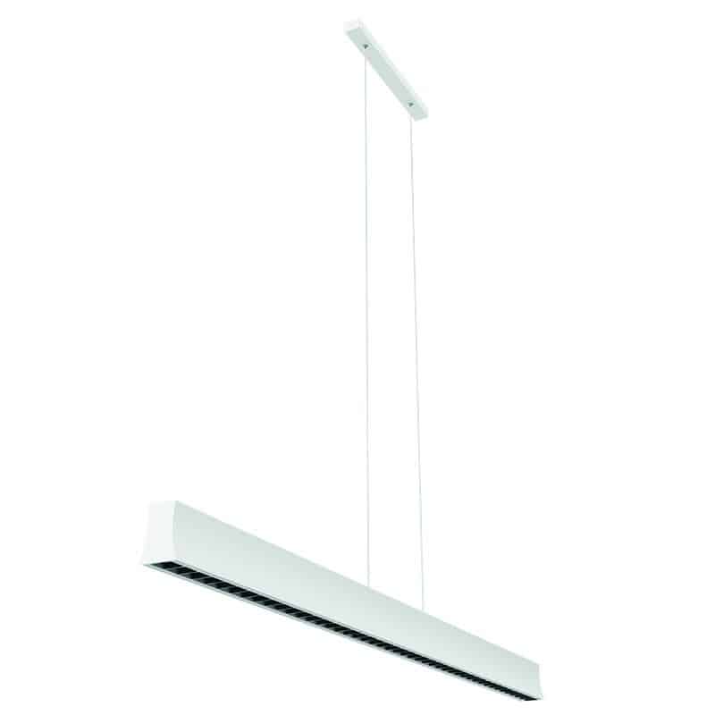 Mantra Hanok Lámpara de techo colgante lineal LED 38W 3000K blanco 120cm 50º 7540