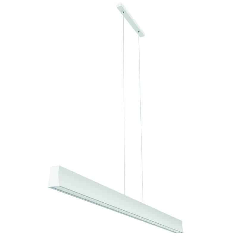 Mantra Hanok Lámpara de techo colgante lineal LED 38W 4000K blanco 120cm 110º 7543