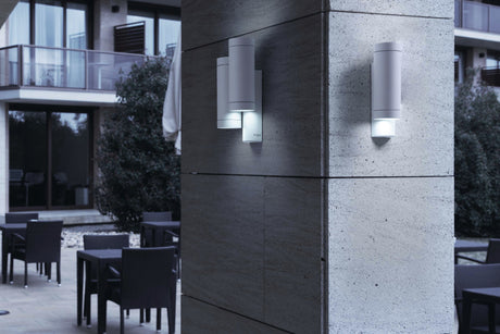 Faro Steps Aplique Gris Oscuro 2Xgu10