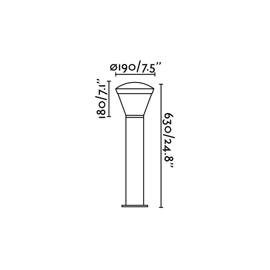 Faro 75538 - Dibujo técnico