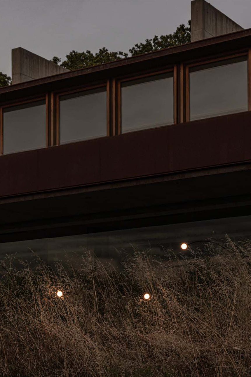 Baliza de exterior Faro Cuca 65cm LED negro 2700K IP65 24V opal 75558