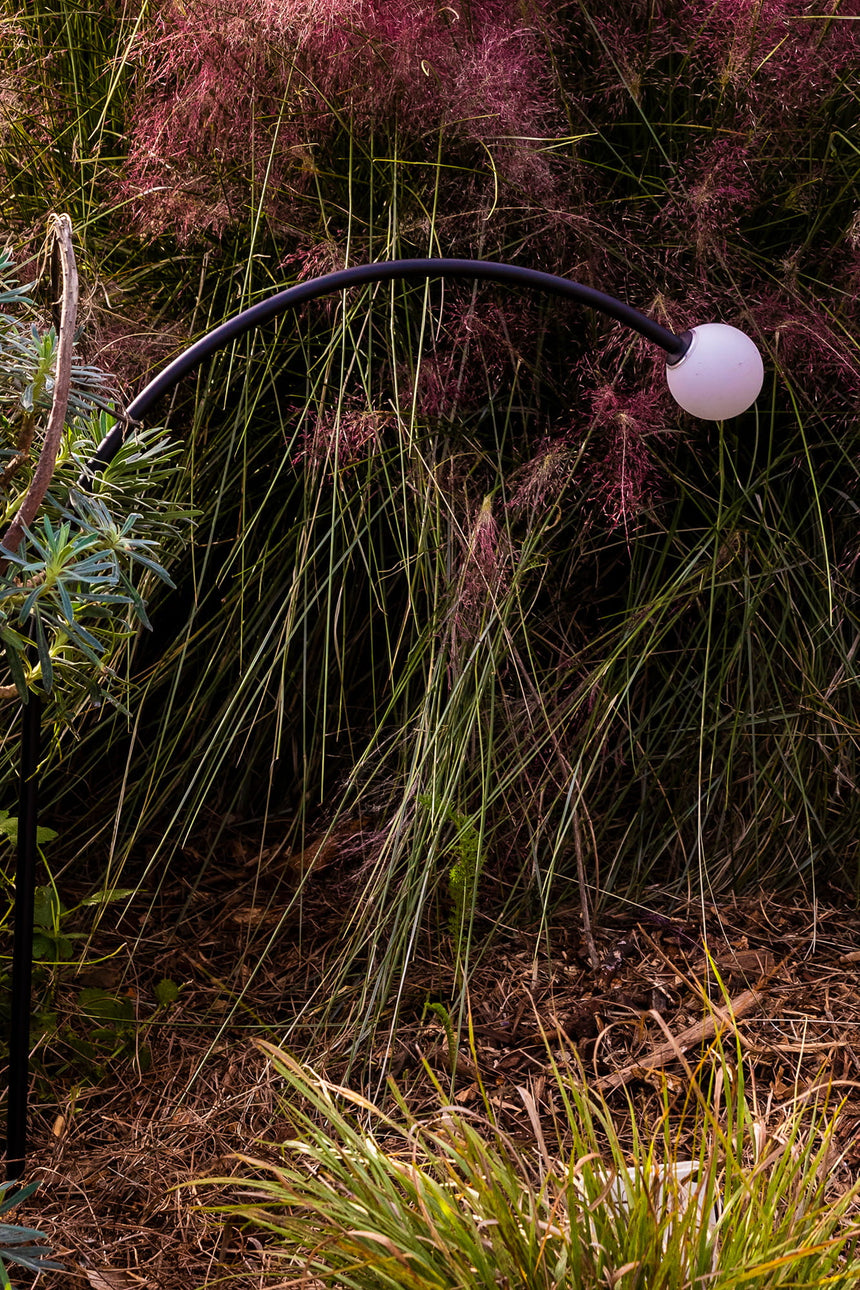 Estaca/Pincho de exterior Faro Cuca 119cm LED negro 2700K IP65 opal 65cm 75565