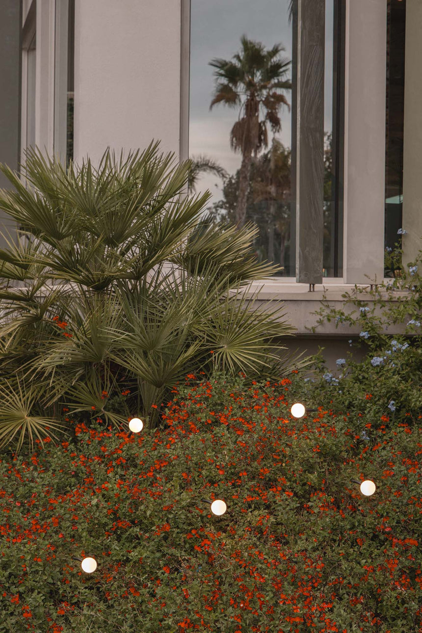 Estaca/Pincho de exterior Faro Cuca 50cm LED negro 2700K IP65 24V opal 75585