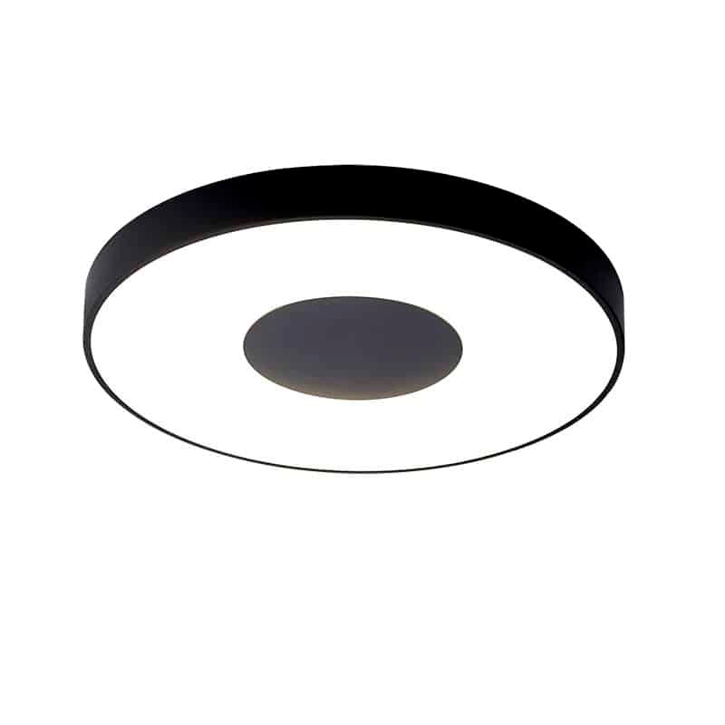 Mantra Coin Plafón LED 100W 2700K-5000K Control Remoto negro 7561