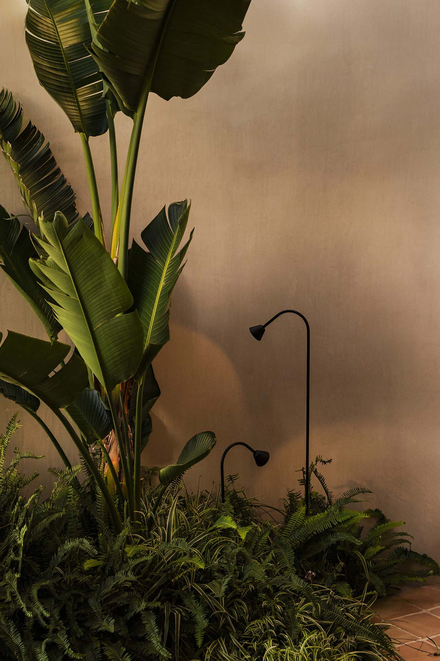 Estaca/Pincho de exterior Faro Lily 30cm LED negro 2700K IP65 24V 75620-2