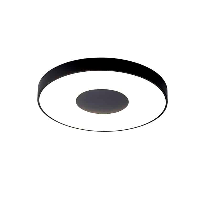 Mantra Coin Plafón LED 80W 2700K-5000K Control Remoto negro 7564
