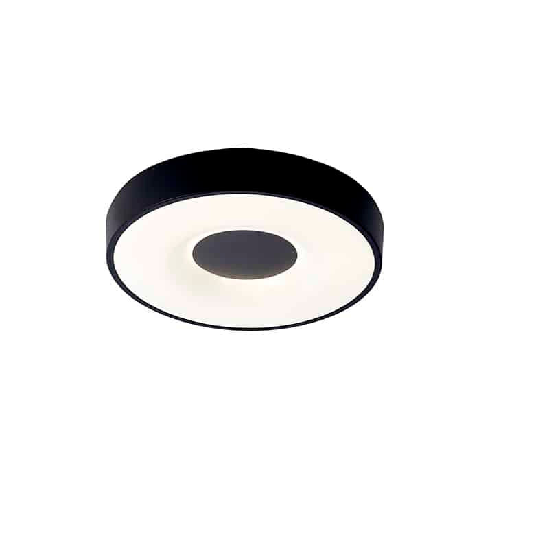 Mantra Coin Plafón LED 56W 2700K-5000K Control Remoto negro 7567