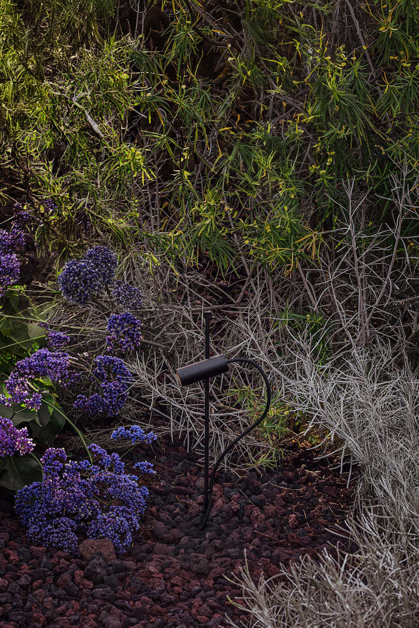 Estaca/Pincho de exterior Faro Clap LED negro 3000K IP65 38° 6W 63cm 75708-233DR