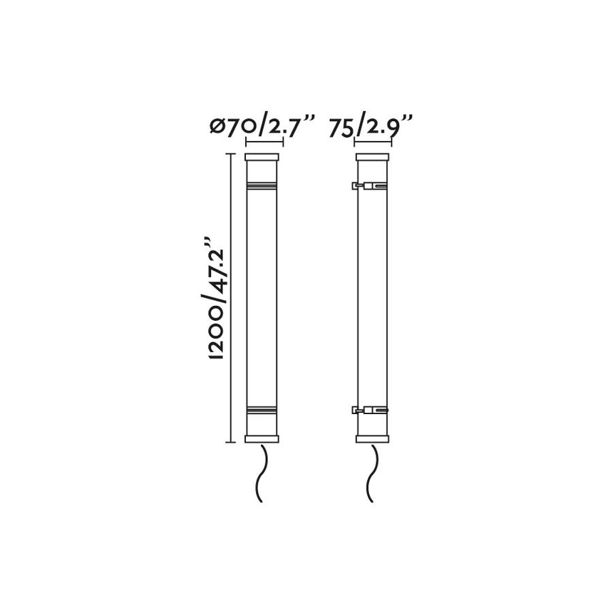 Faro 75751 - Dibujo técnico