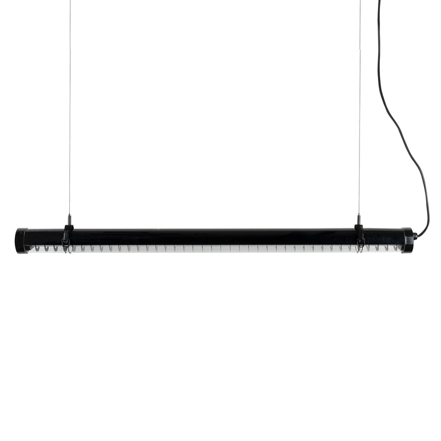 Lámpara colgante de exterior Faro Scuba LED negro 2700K IP65 80° 36W 120cm 75758-01