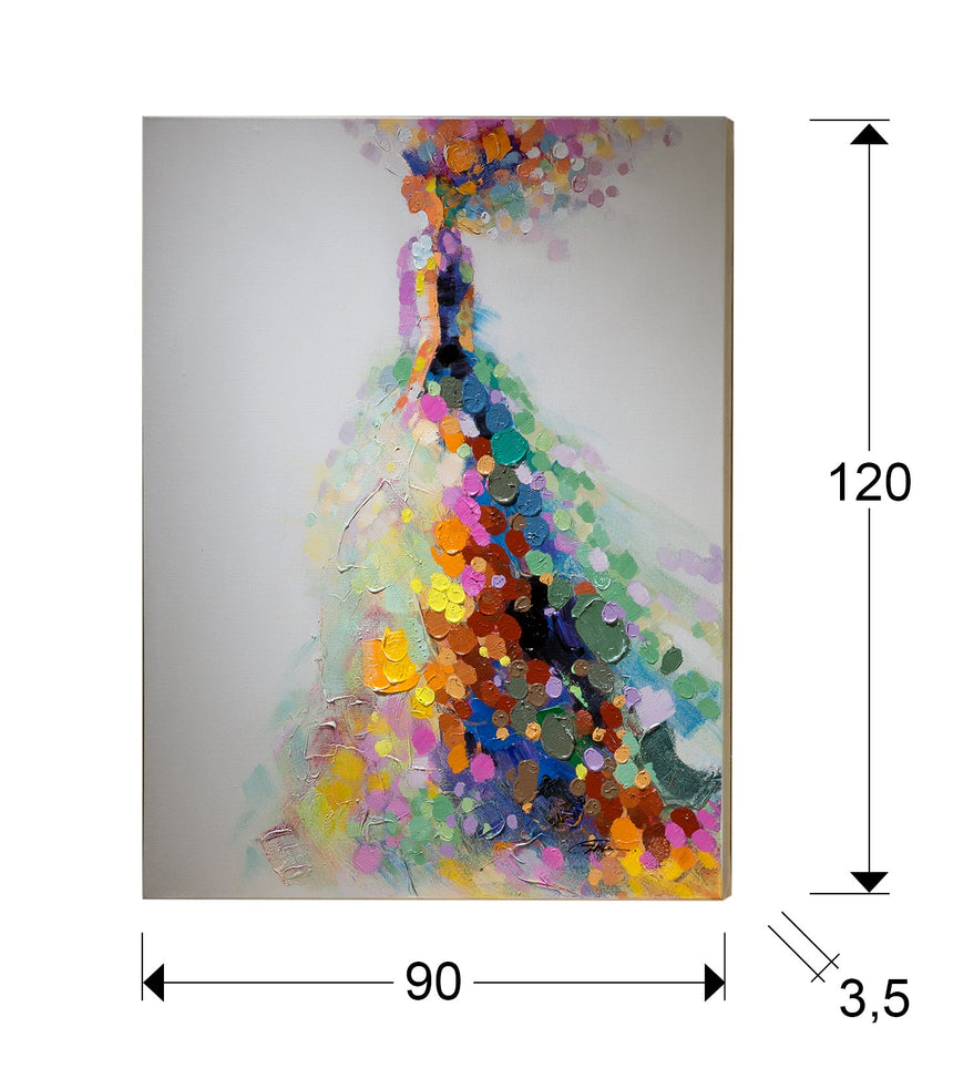 Medidas y dimensiones - Cuadro acrílico Schuller Gala 90x120cm 762905