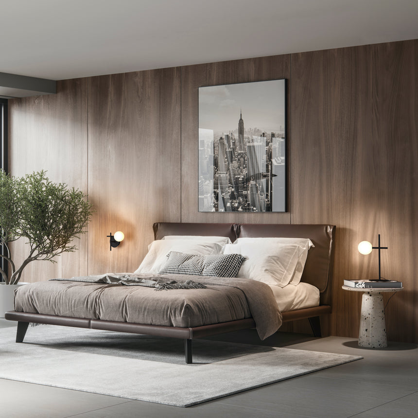 Mantra Cellar Aplique bolas 2 luces negro 7635