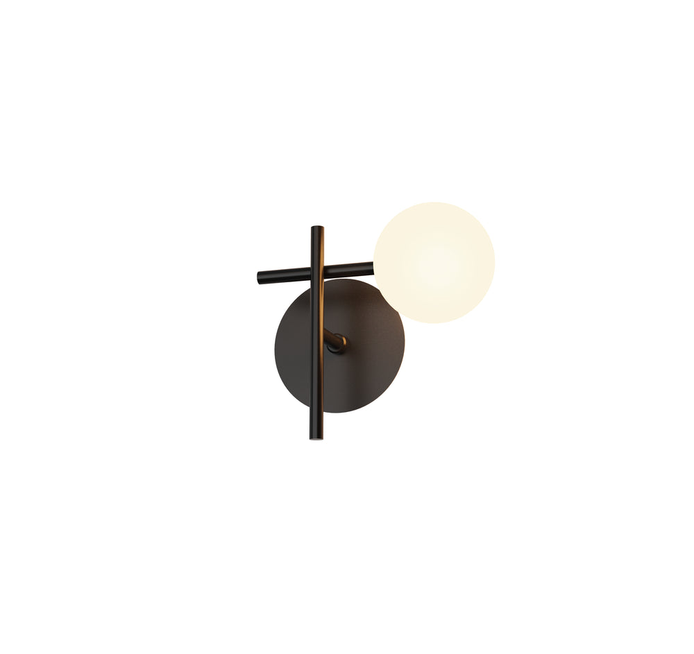 Mantra Cellar Wall lamp ball 1 light black 7636