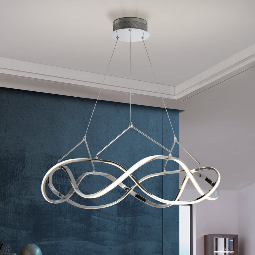 Schuller Molly LED Pendant Light Nickel Grey 763950