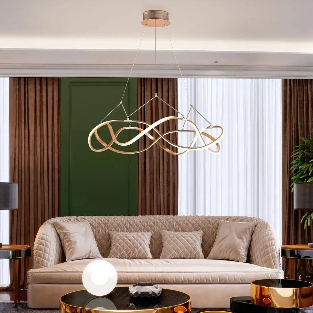 Schuller Molly LED Pendant Light 80Ø Rose Gold Dimmable 763967D