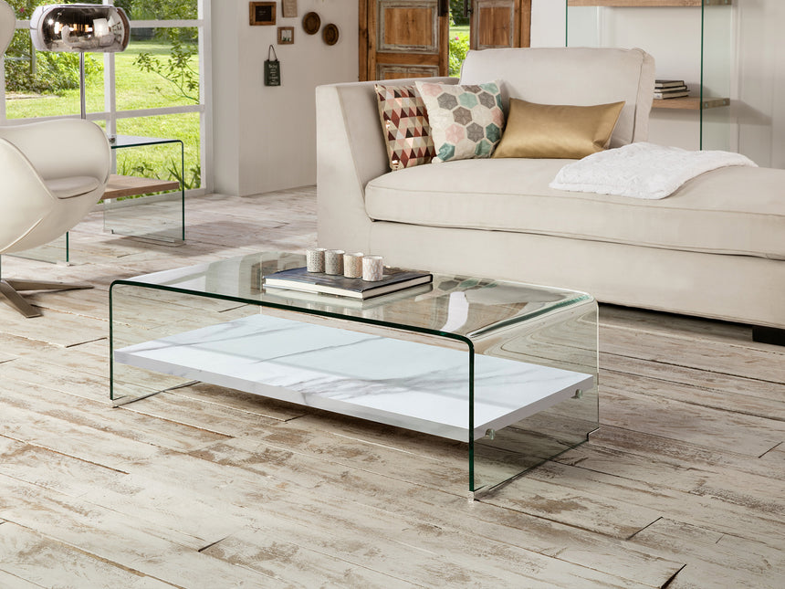 Mesa de centro Schuller Sonoma blanco 110x35cm 764025