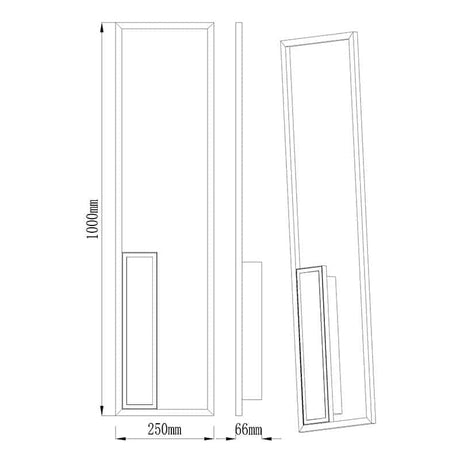 Mantra Boutique Blanco Aplique LED 49W 3000K Dimable blanco 7663