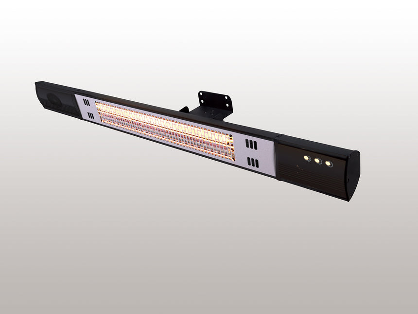 Estufa de terraza eléctrica Schuller Heat Music negro c - vista 2