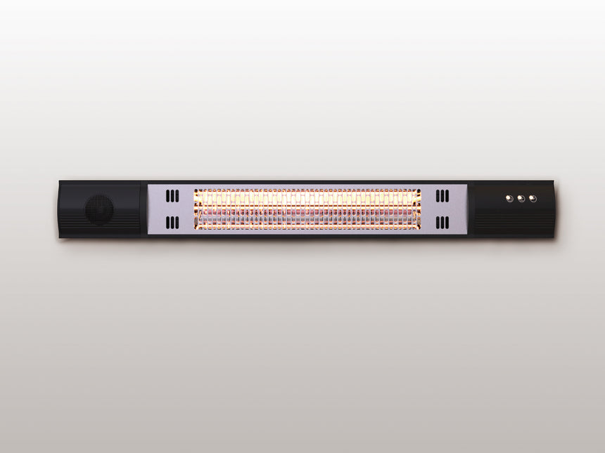 Estufa de terraza eléctrica Schuller Heat Music negro c - vista 3