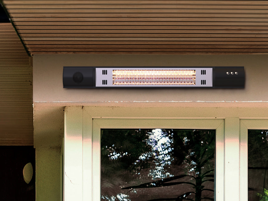 Estufa de terraza eléctrica Schuller Heat Music negro c - vista 5