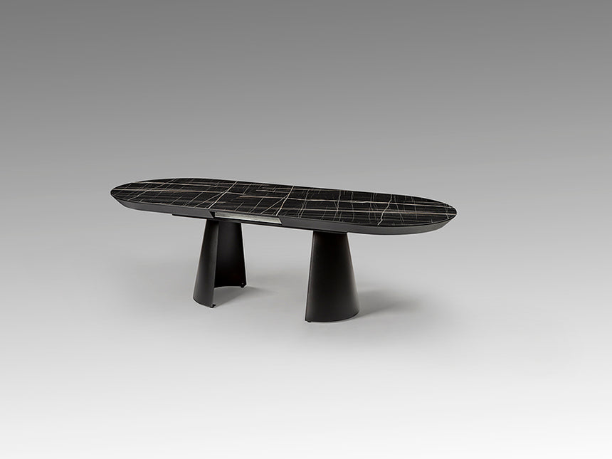 Schuller Capri Mesa comedor T mármol negro 768638