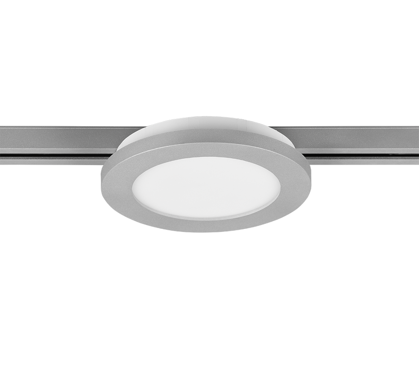 Plafón de techo Trio DUOline LED titan 3000K regulable Ø17cm 76921087