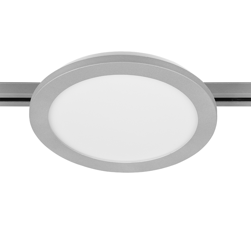 Plafón de techo Trio DUOline LED titan 3000K regulable Ø26cm 76921587