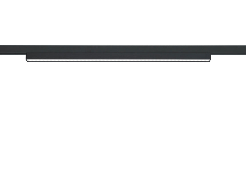 Plafón de techo Trio DUOline LED negro mate 3000K regulable 50,5cm 77020132