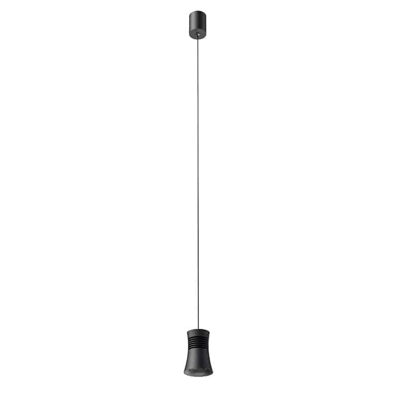 Mantra Pagoda Lámpara de techo colgante LED 12.5W 3000K negro 7786