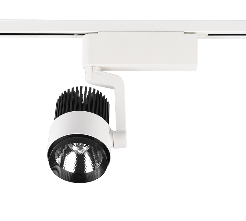 Foco Trio DUOline LED blanco mate regulable 9cm 78030131