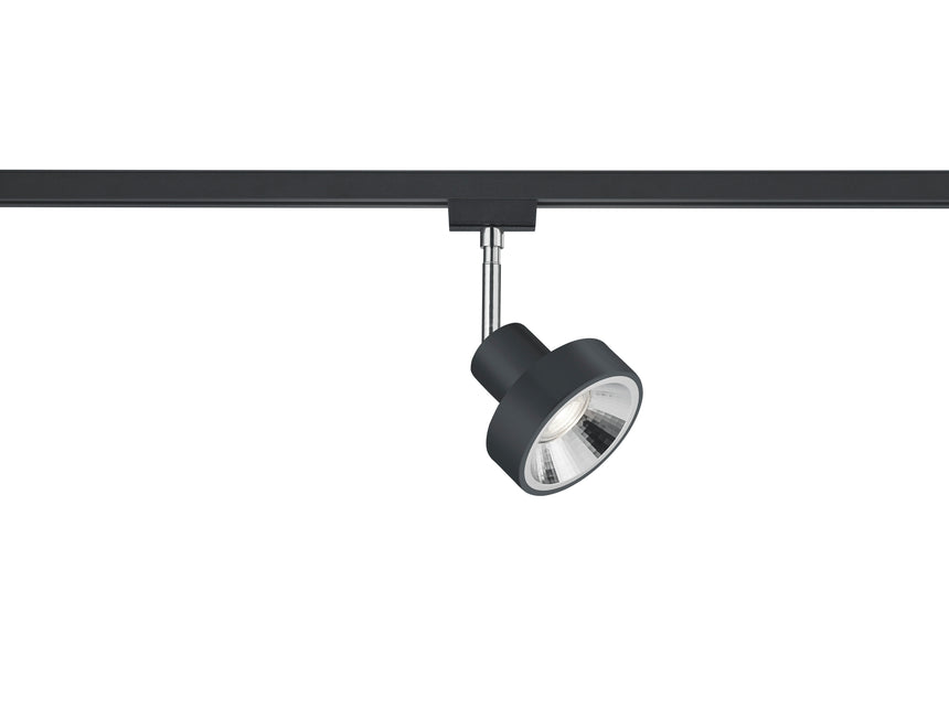 Foco Trio DUOline LED negro mate 3000K 13cm 78070132