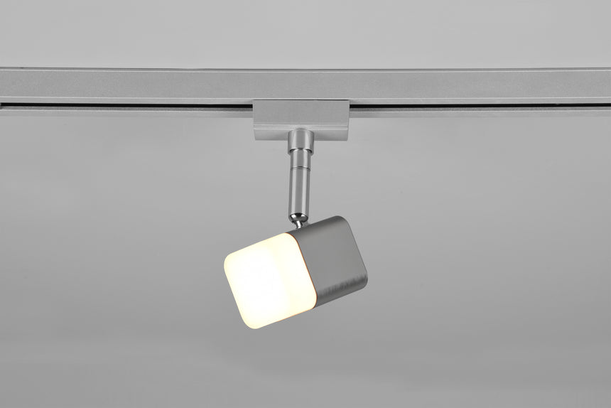 Foco Trio DUOline LED níquel mate 3000K regulable 5cm 78150107