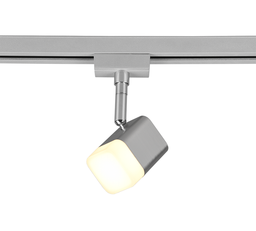 Foco Trio DUOline LED níquel mate 3000K regulable 5cm 78150107