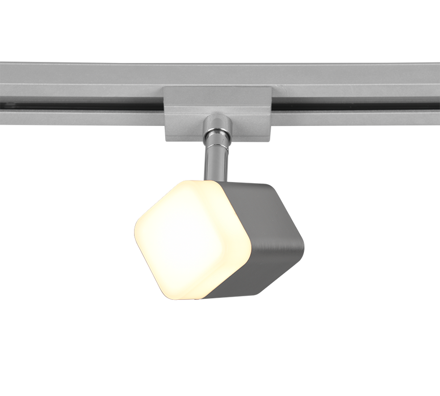 Foco Trio DUOline LED níquel mate 3000K regulable 5cm 78150107