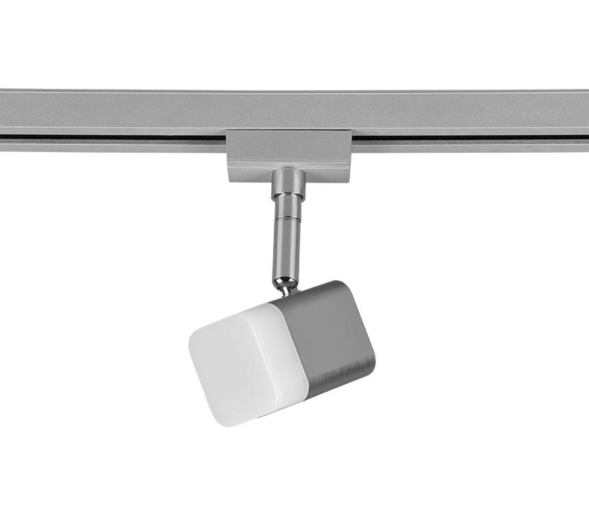 Foco Trio DUOline LED níquel mate 3000K regulable 5cm 78150107