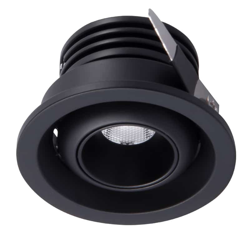 Mantra Neptuno Empotrable LED 3W 2700K negro 7828