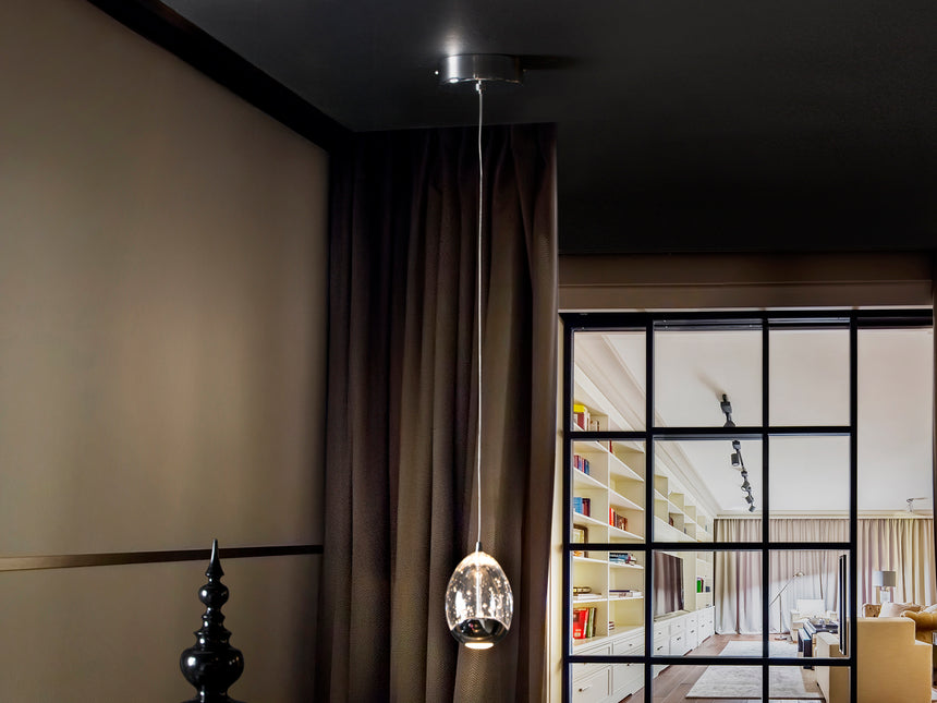 Schuller Rocío 784326 Lámparas de techo Cromo y transparente