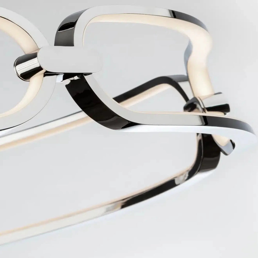 Schuller Colette LED Ceiling Light Ø80 Dimmable Chrome 786577D