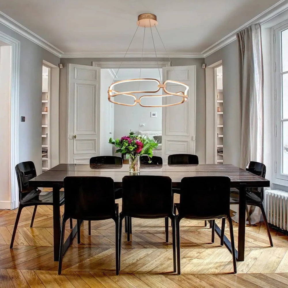 Schuller Colette Pendant Light 60Ø Dimmable Rose Gold 786716D