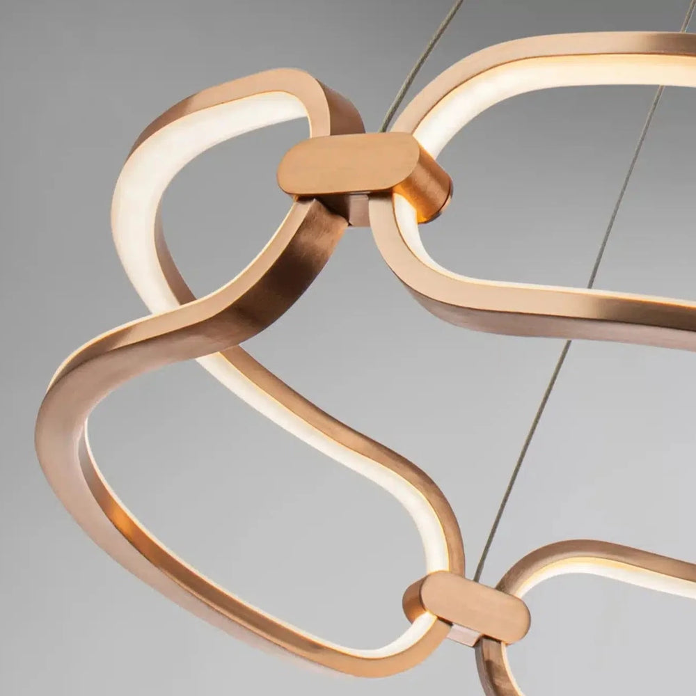 Schuller Colette Pendant Light 60Ø Dimmable Rose Gold 786716D