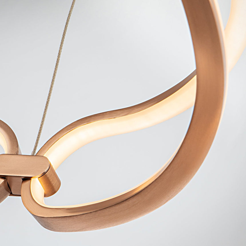 Schuller Colette Ceiling Lamp Gold and Opal 786716