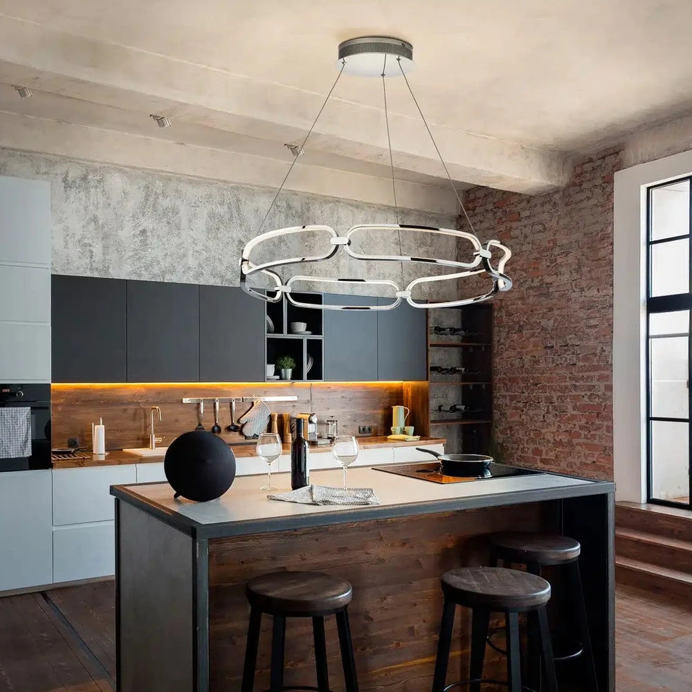 Schuller Colette Pendant Lamp Ø80 Dimmable Chrome 786973D